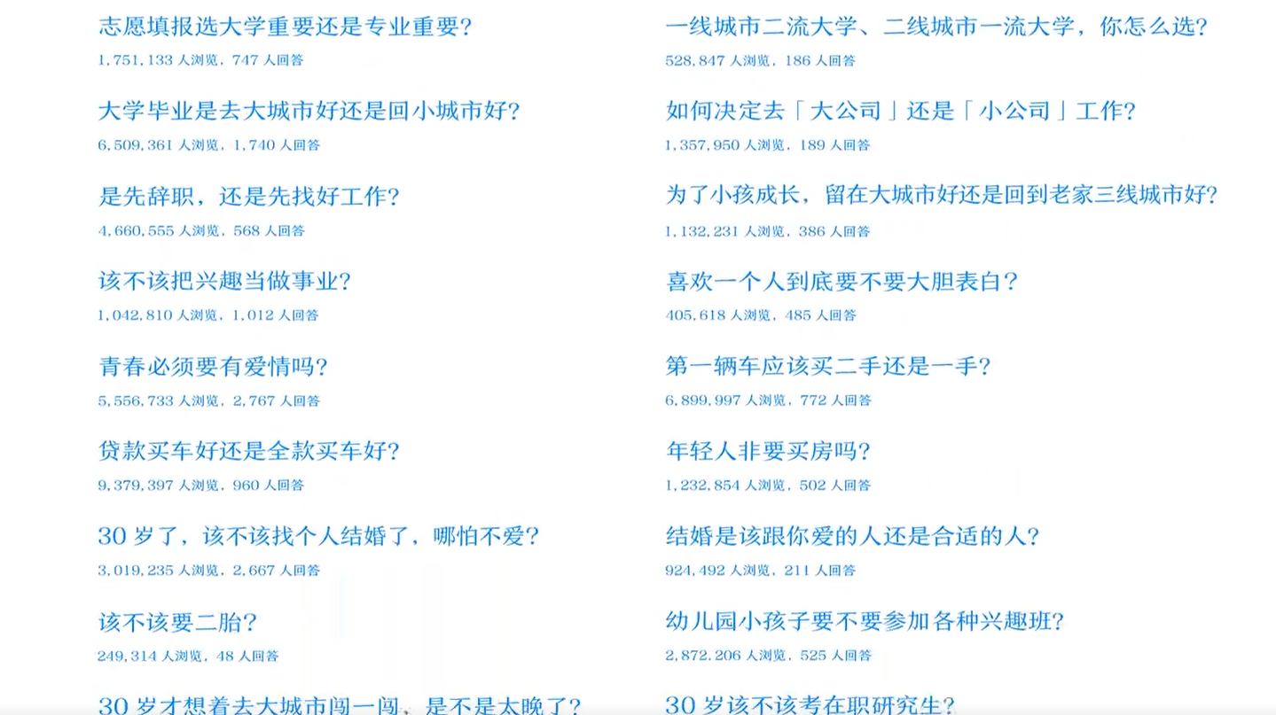知乎推出態(tài)度短片《答案》，人生海海，各有解答