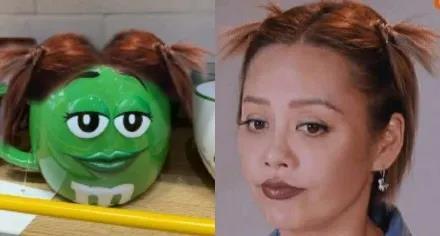 寧靜因撞臉成M&M's品牌大使，網(wǎng)友：太好笑了！